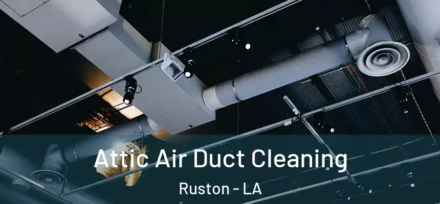  Attic Air Duct Cleaning Ruston - LA