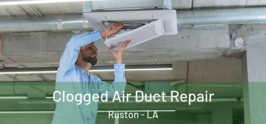  Clogged Air Duct Repair Ruston - LA